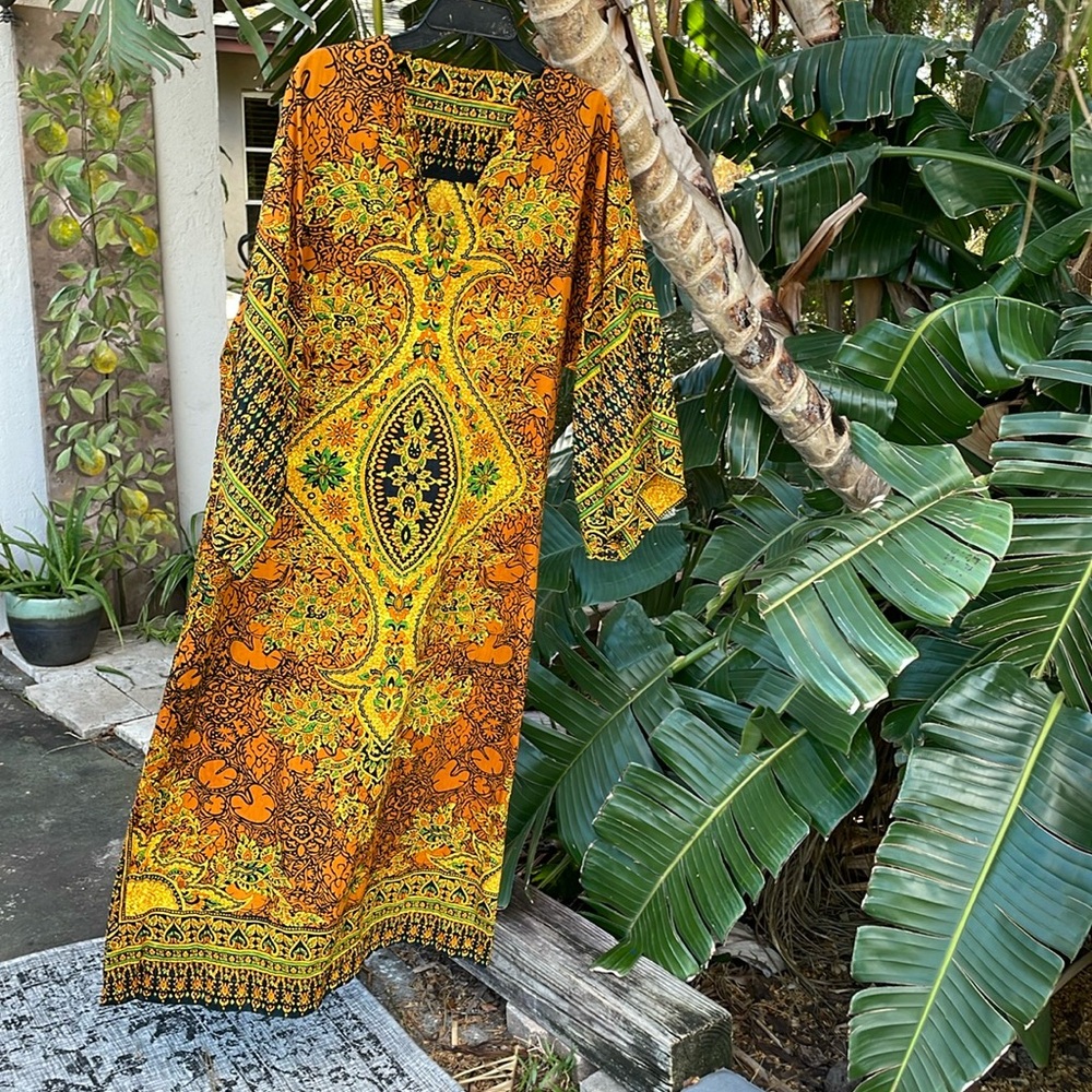 Traditional cotton, dashiki maxi